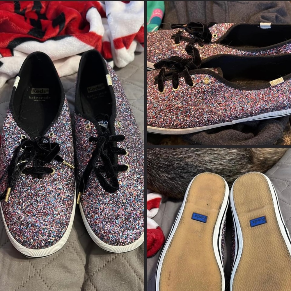 Pink Sparkly Keds
